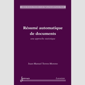 Résumé automatique de documents