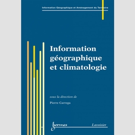 Information géographique et climatologie