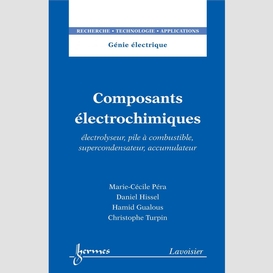 Composants électrochimiques : électrolyseur, pile à combustible, supercondensateur, accumulateur