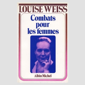 Combats pour les femmes, 1934-1939