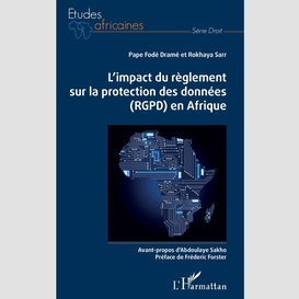 L'impact du règlement sur la protection des données (rgpd) en afrique