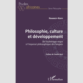 Philosophie, culture et développement