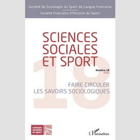 Sciences sociales et sport