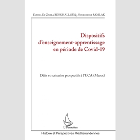 Dispositifs d'enseignement-apprentissage en période de covid-19