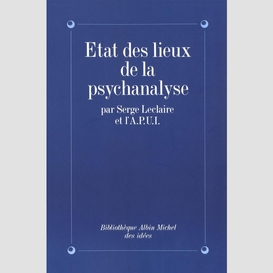 État des lieux de la psychanalyse