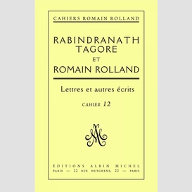 Rabindranath tagore et romain rolland