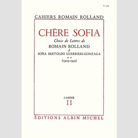 Chère sofia - tome 2