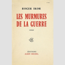 Les murmures de la guerre