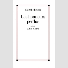 Les honneurs perdus