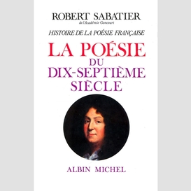 Histoire de la poésie française - tome 3