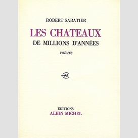 Les châteaux de millions d'années