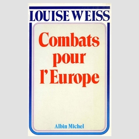 Combats pour l'europe, 1919-1934