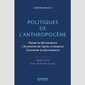 Politiques de l'anthropocène