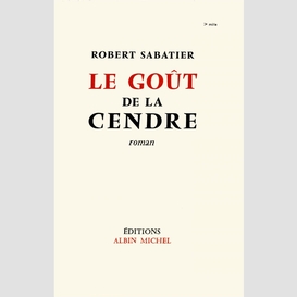 Le goût de la cendre