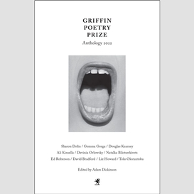 The 2022 griffin poetry prize anthology