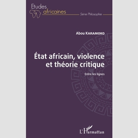 État africain, violence et théorie critique