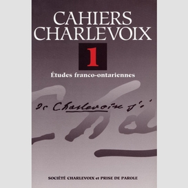 Cahiers charlevoix 1