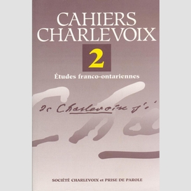 Cahiers charlevoix 2