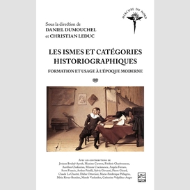 Les ismes et catégories historiographiques