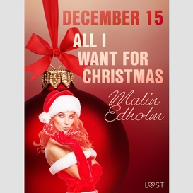 December 15: all i want for christmas – an erotic christmas calendar