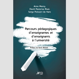 Parcours pédagogiques d'enseignantes et d'enseignants à l'université