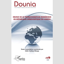 Enjeux de la transformation numérique en république démocratique du congo