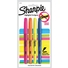 Pqt/4 surligneurs stylos sharpie accent