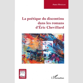 La poétique du discontinu dans les romans d'éric chevillard