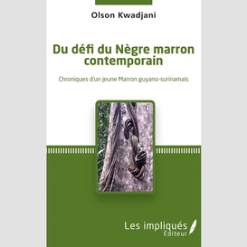 Du défi du nègre marron contemporain