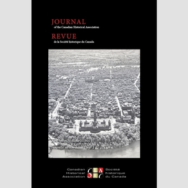 Journal of the canadian historical association. vol. 31 no. 1,  2021