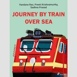 Journey by train over sea