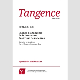 Tangence. no. 125-126,  2021