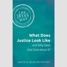 What does justice look like and why does god care about it?