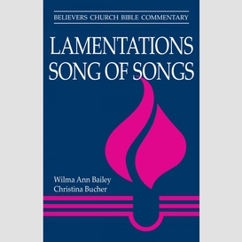 Lamentations, song of songs