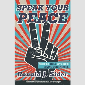 Speak your peace