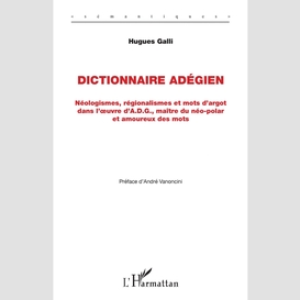 Dictionnaire adégien