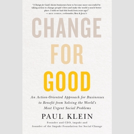 Change for good