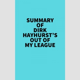 Summary of dirk hayhurst's out of my league