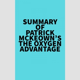 Summary of patrick mckeown's the oxygen advantage