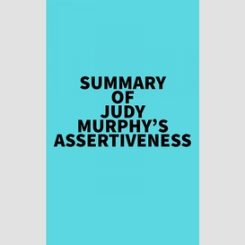 Summary of judy murphy's assertiveness