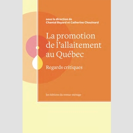 La promotion de l'allaitement au québec