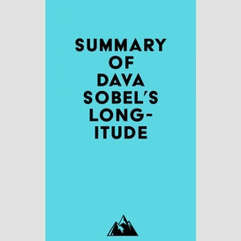 Summary of dava sobel's longitude