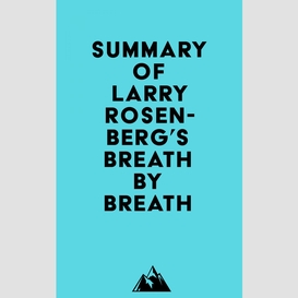 Summary of larry rosenberg's breath by breath