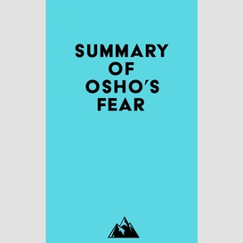 Summary of osho's fear