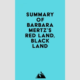 Summary of barbara mertz's red land, black land