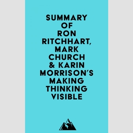 Summary of ron ritchhart, mark church & karin morrison's making thinking visible