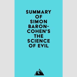 Summary of simon baron-cohen's the science of evil