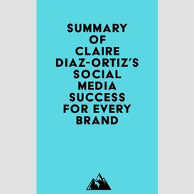 Summary of claire diaz-ortiz's social media success for every brand