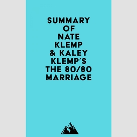 Summary of nate klemp & kaley klemp's the 80/80 marriage