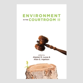 Environment in the courtroom, volume ii